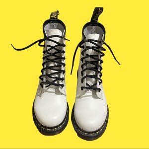 White Doc Martens - great shape!